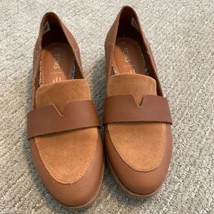 Toms penny loafer flats